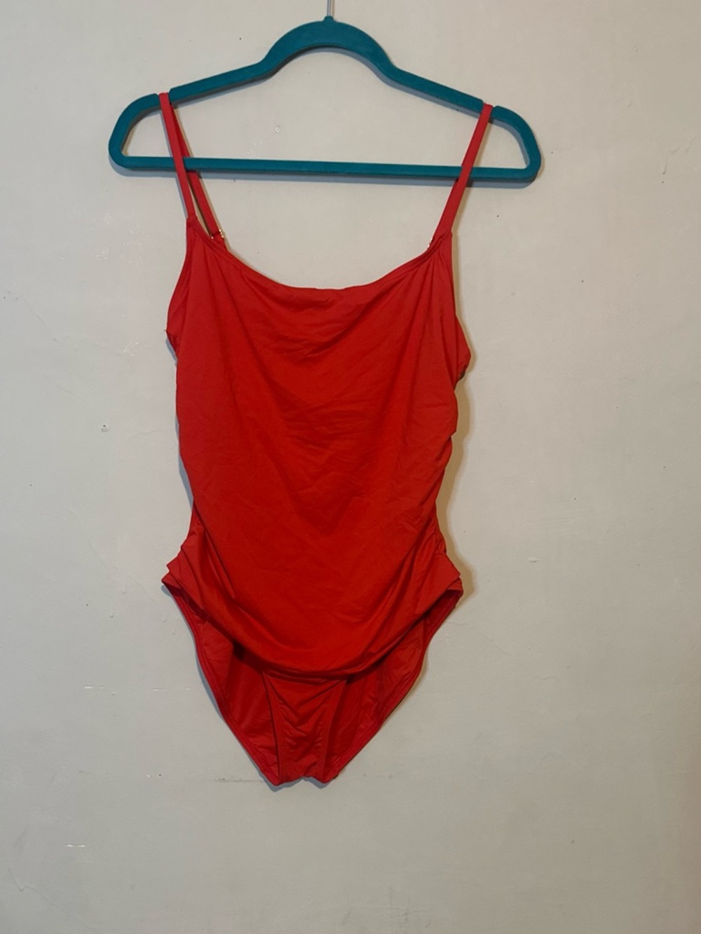 Red One-Piece Swimsuit 14 anne Cole